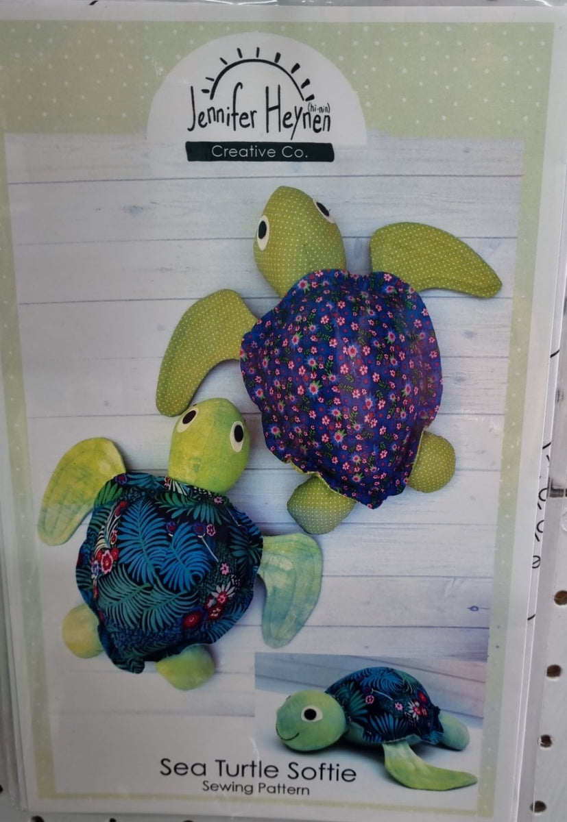 Sea Turtle Softie Pattern – Aroha Quilts