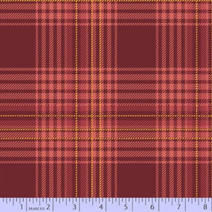 Primo Plaids Brushed Cotton - Red