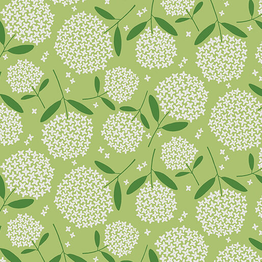 Fiori - Med Lime 108" Backing