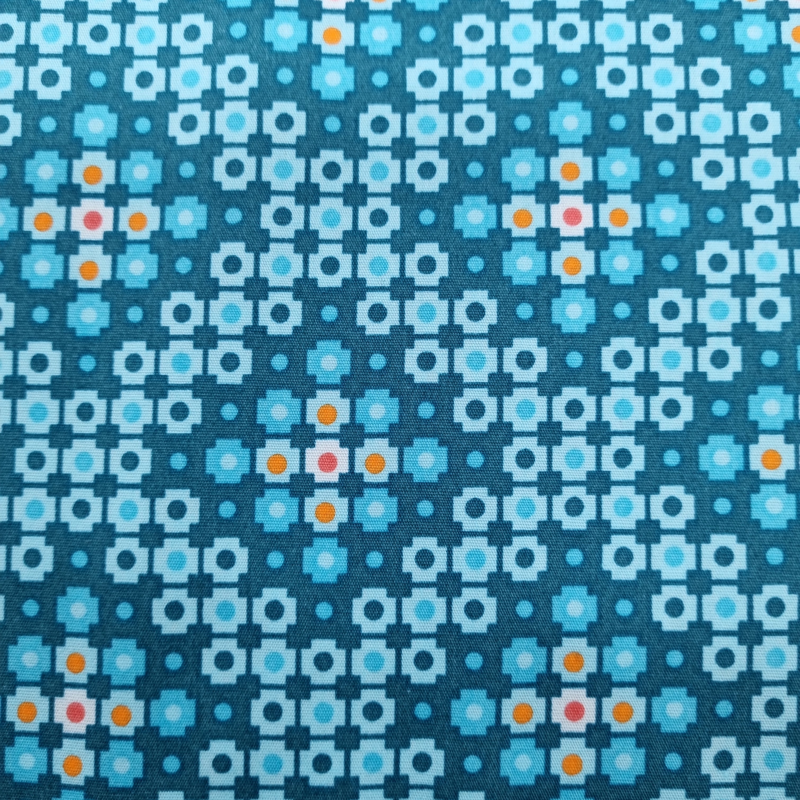 Stitchy - Crossweave - Teal