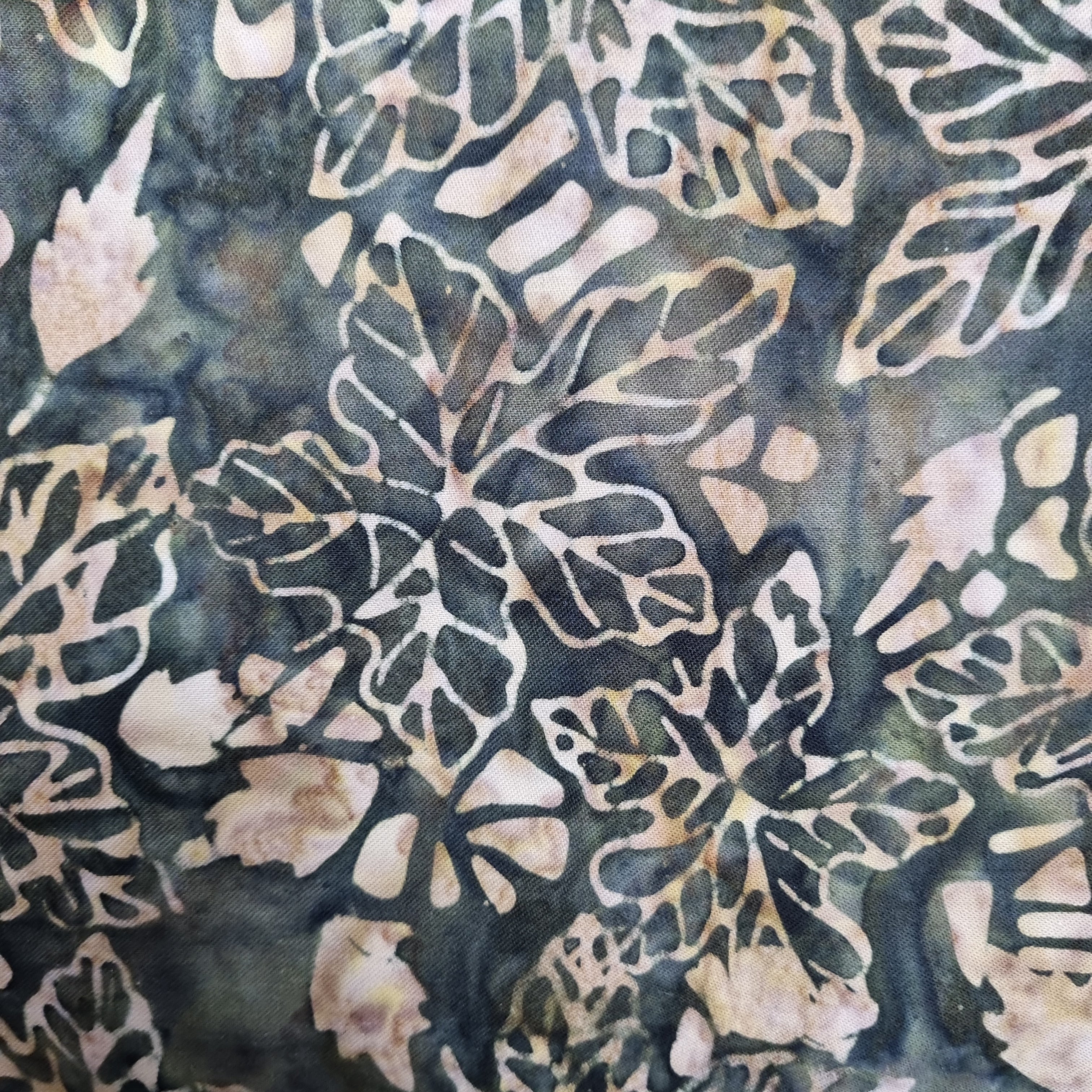 Batik Backing - Olive