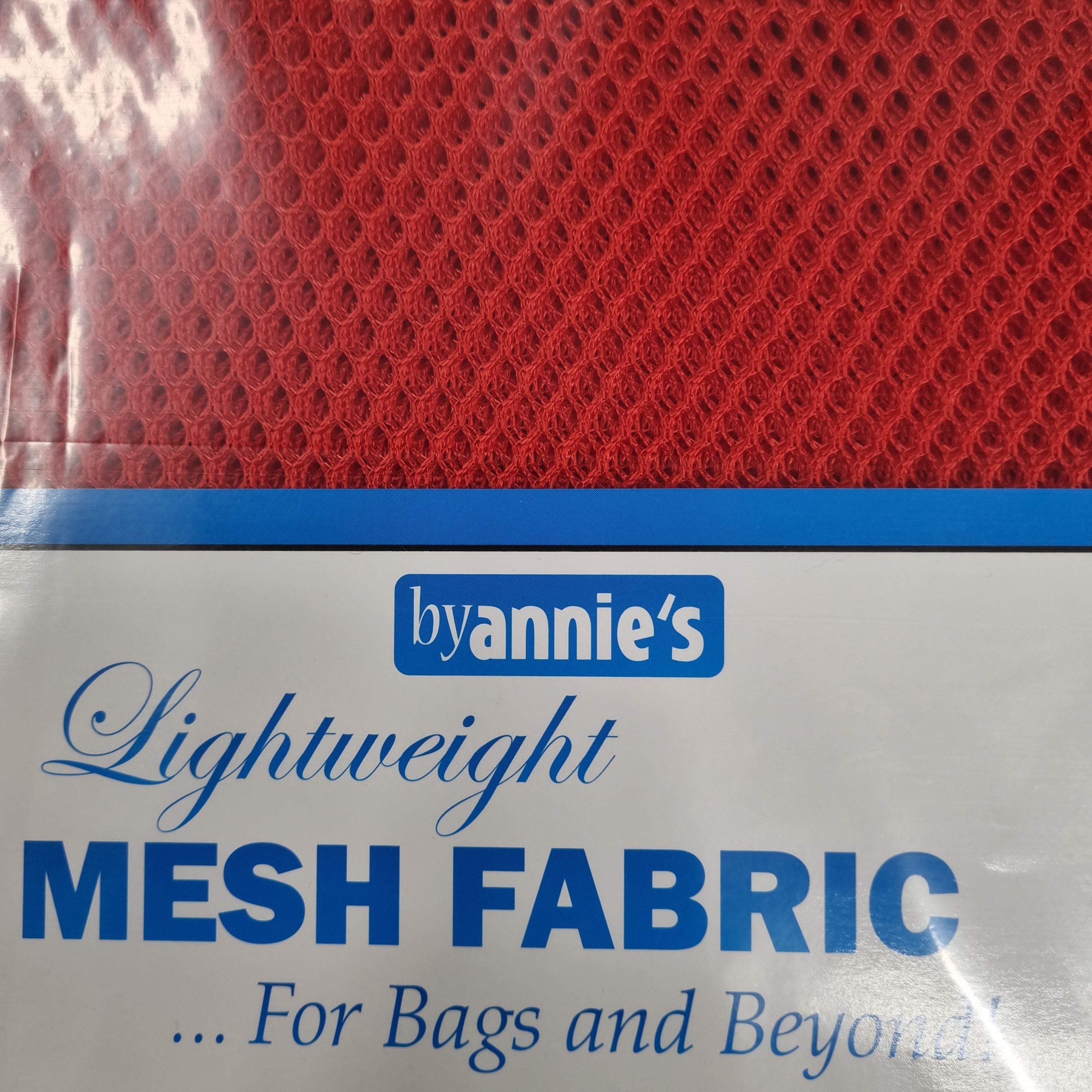 ByAnnie Mesh Fabric Atom Red