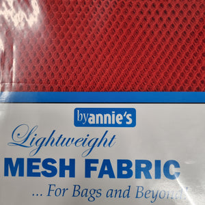 ByAnnie Mesh Fabric Atom Red