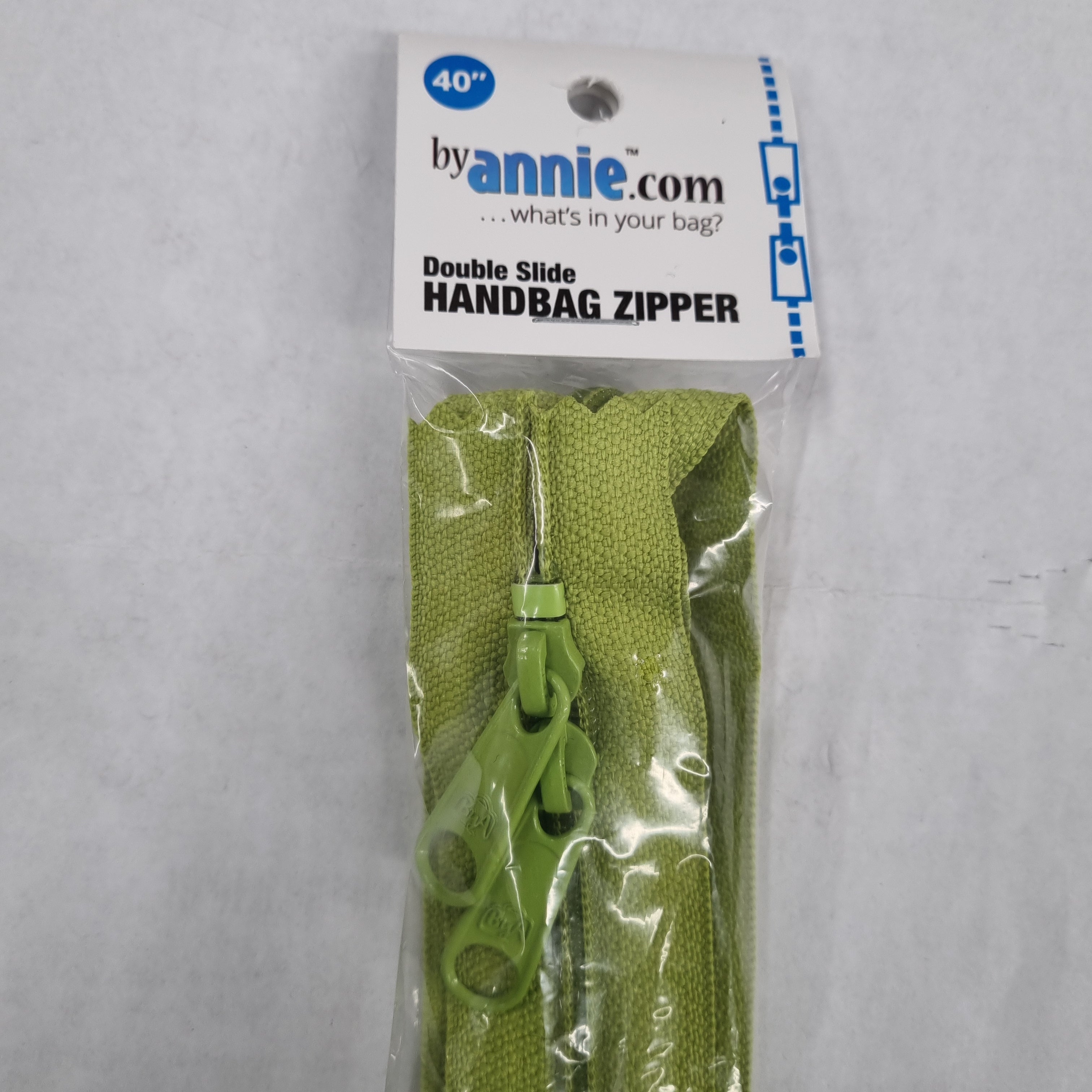 byAnnie Zipper 40" Apple green