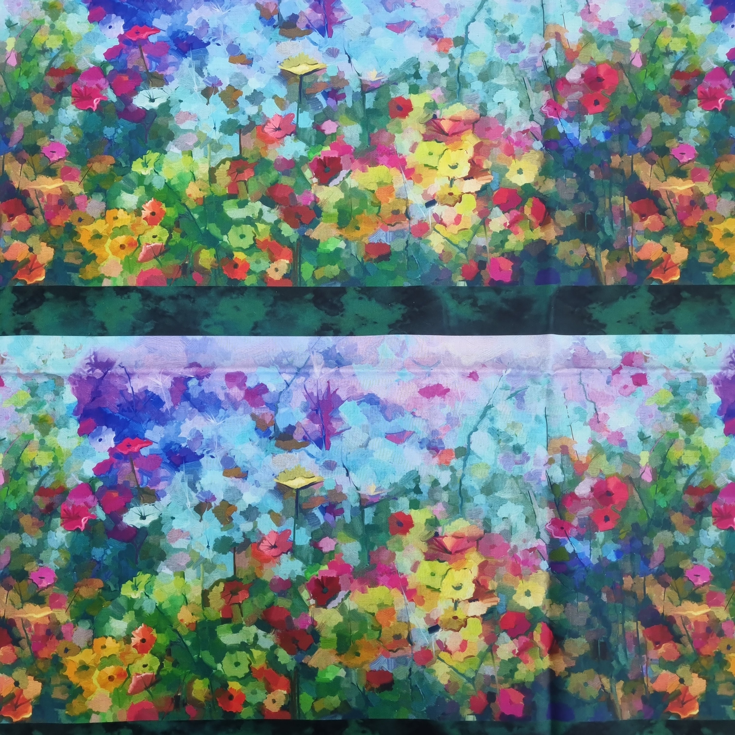 A Year of Art Border Fabric