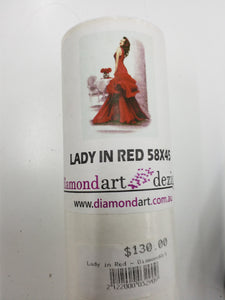 Lady in Red - DiamondArt