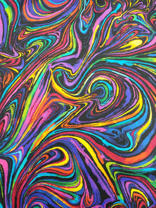 Glow Bright Rainbow Swirls