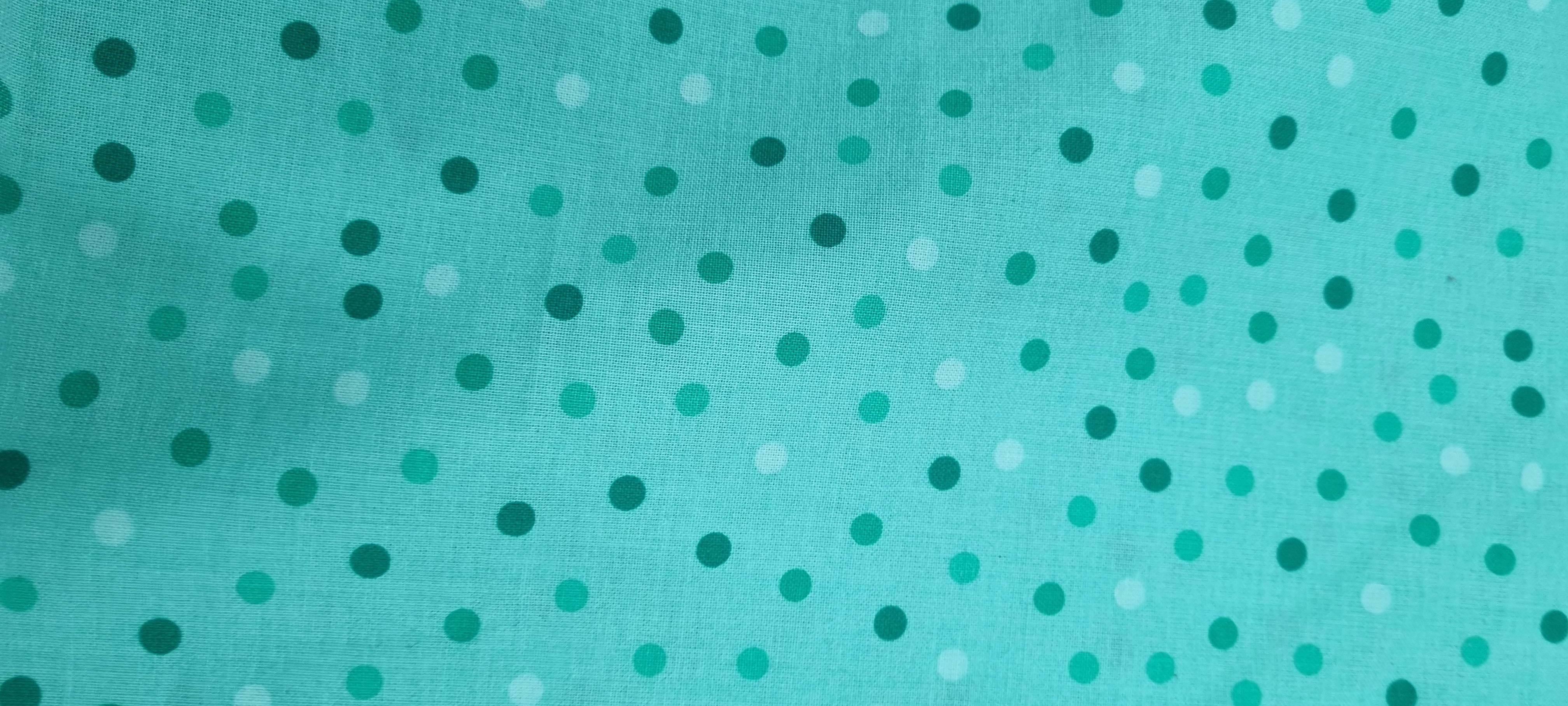 Mint Dots Backing