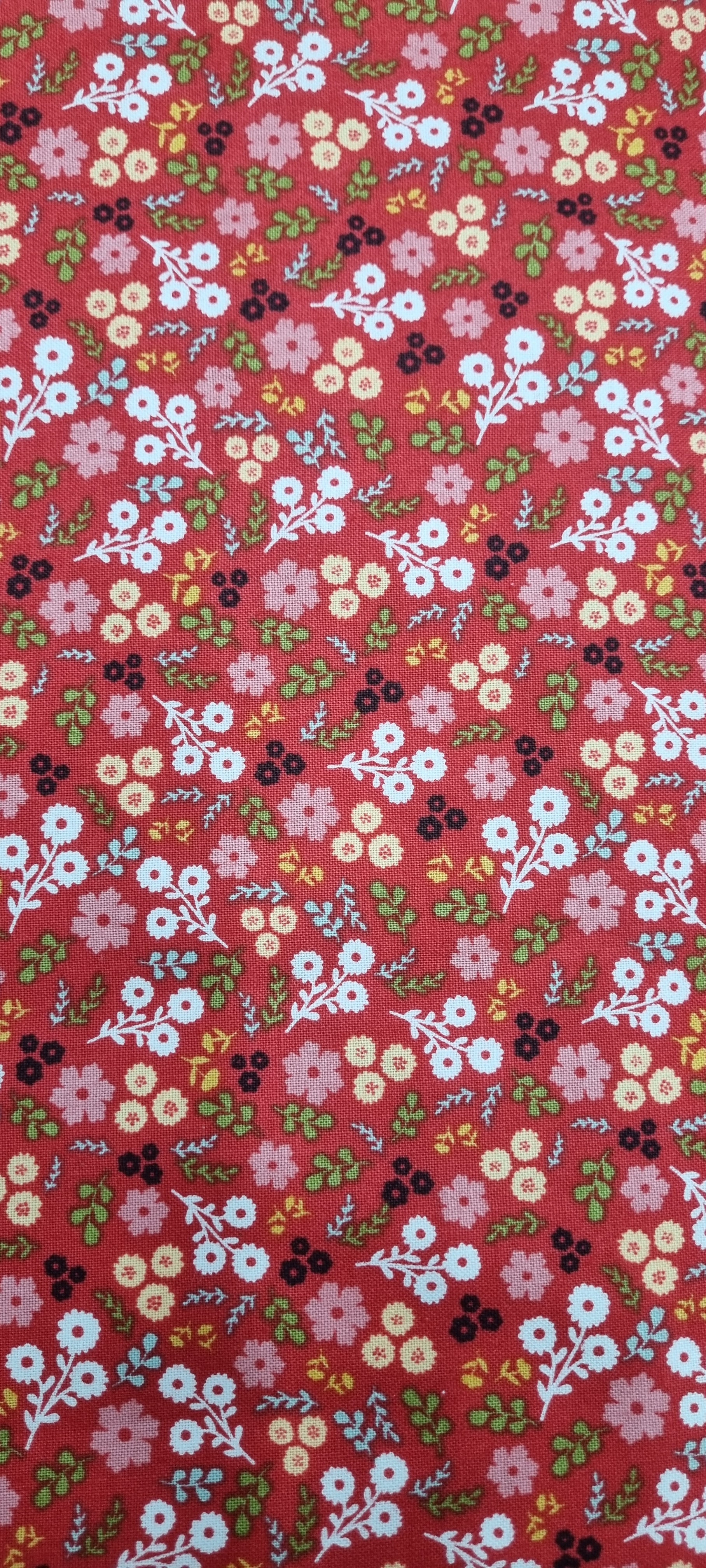 Poppies Patchwork - Red