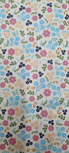 Poppies Patchwork - Cream/Yellow