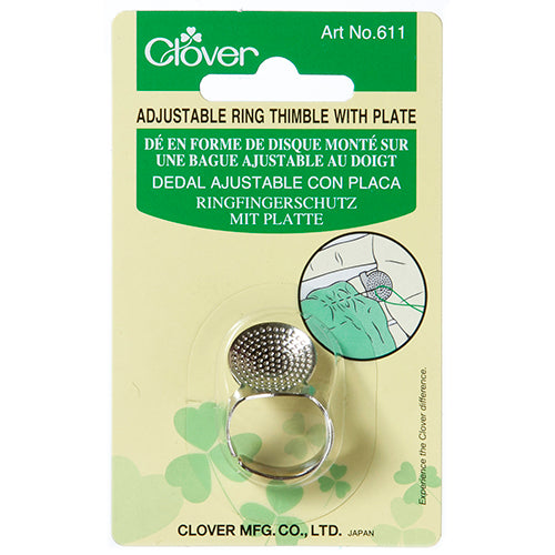 Adjustable Ring Thimble with plate