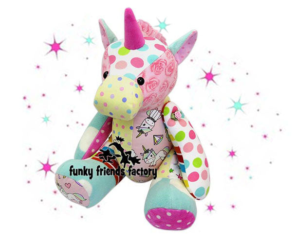 Funky friends- Kelsey KEEPSAKE Unicorn