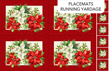 Holiday Joy - Placemats - Cream