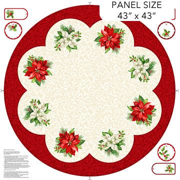 Holiday Joy-Tree Skirt - Cream