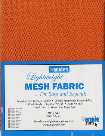 By Annie Mesh fabric Pumpkin
