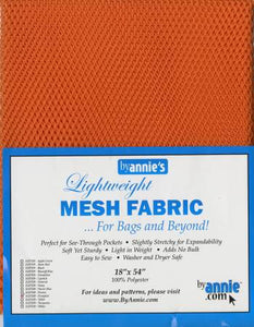 By Annie Mesh fabric Pumpkin