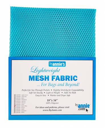 ByAnnie Mesh Fabric Parrot Blue