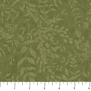 Natural Elements -Tonel Leaves -dark green