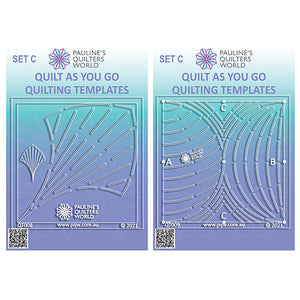 Pauline Rogers quilting templates set C