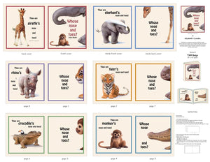 Whose Nose & Toes  book panel