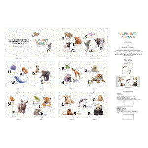 Alphabet Animals Book Panel