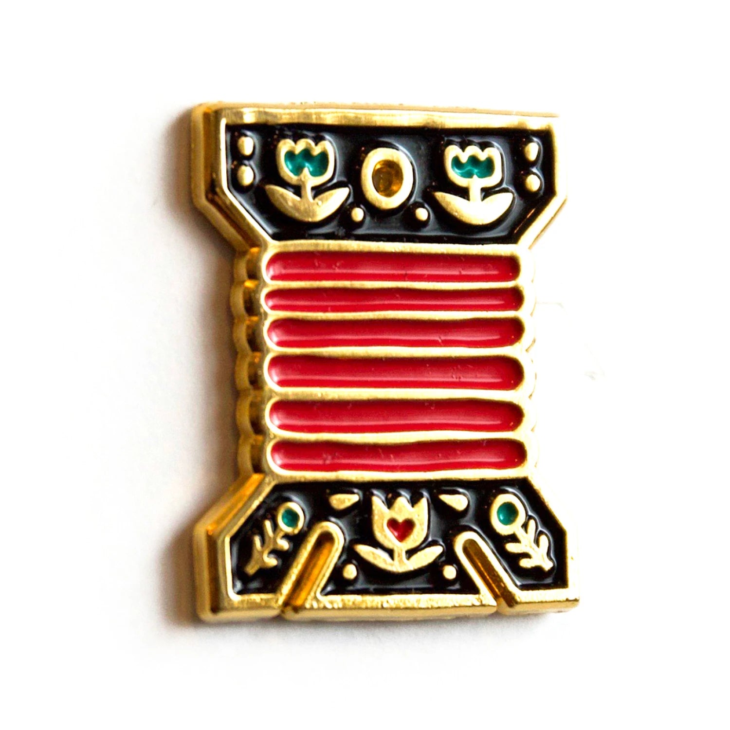 Embroidery Bobbin - Enamel Pin