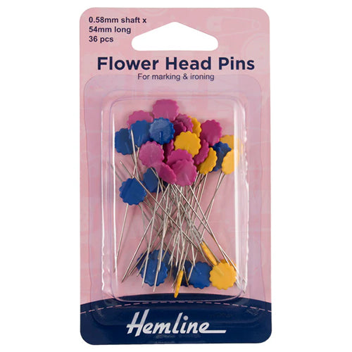 Flower Head Pins 60PCS
