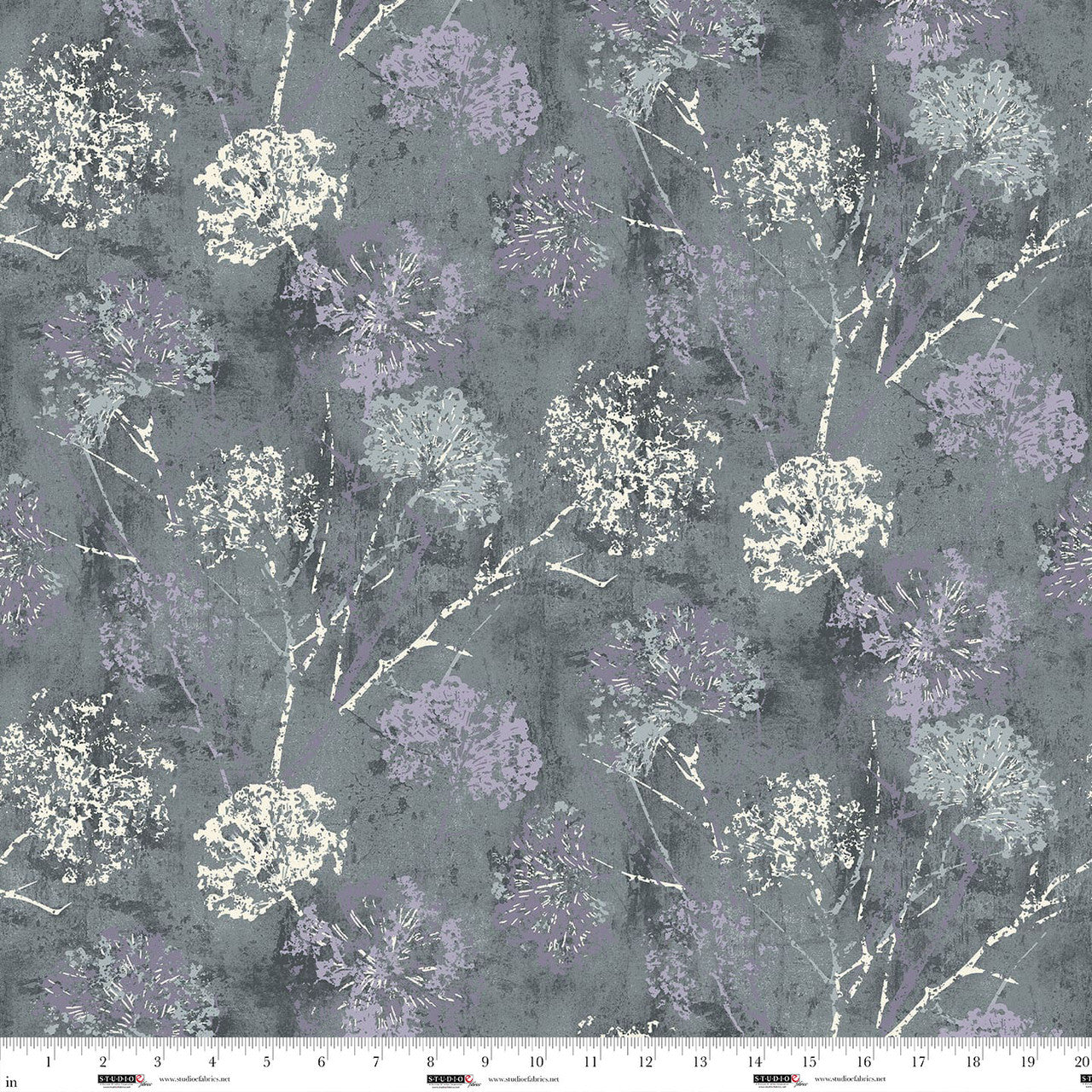 In the Wind 108"- Granite - Backing