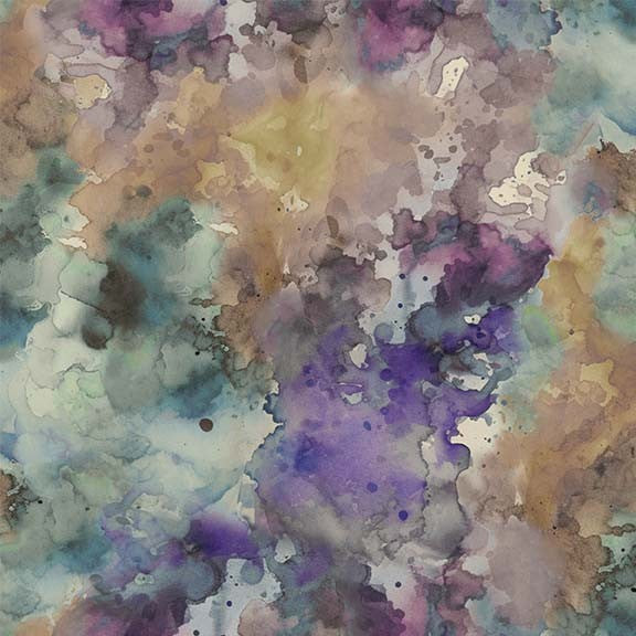 Abstract Watercolour - Crocus