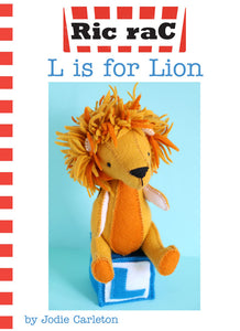 L is for Lion - Ric Rac
