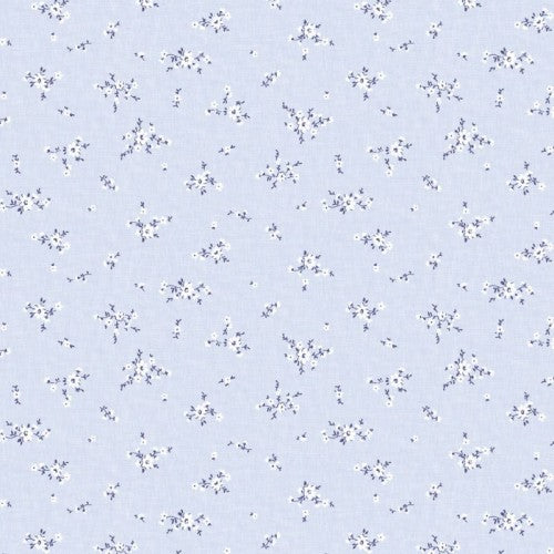 Louisa Petite Floral - Periwinkle