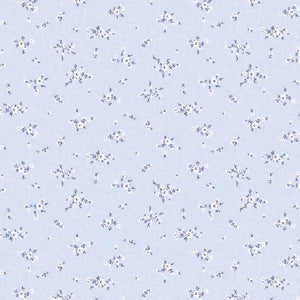 Louisa Petite Floral - Periwinkle