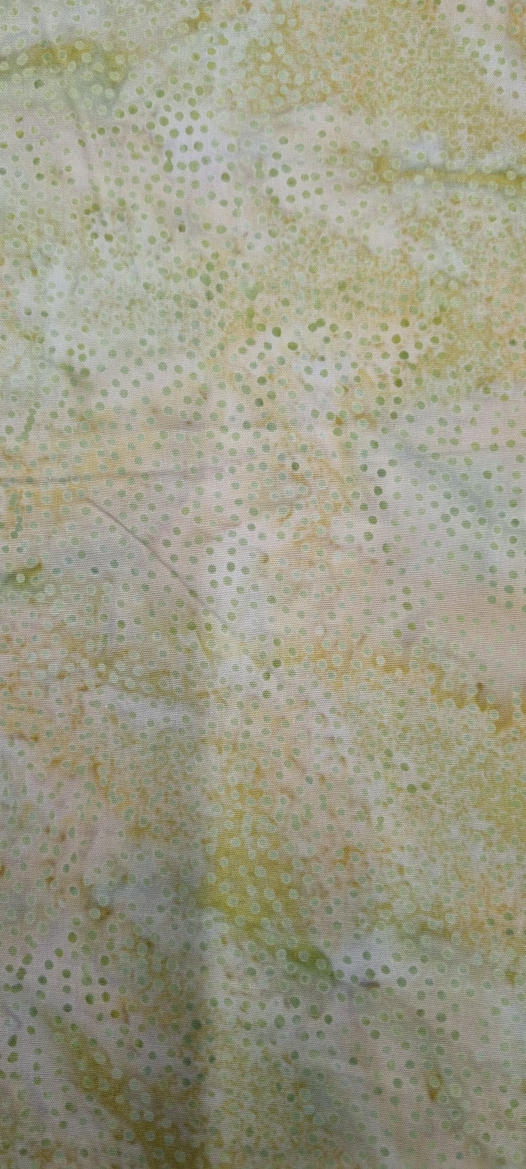 BATIK - Lime dots