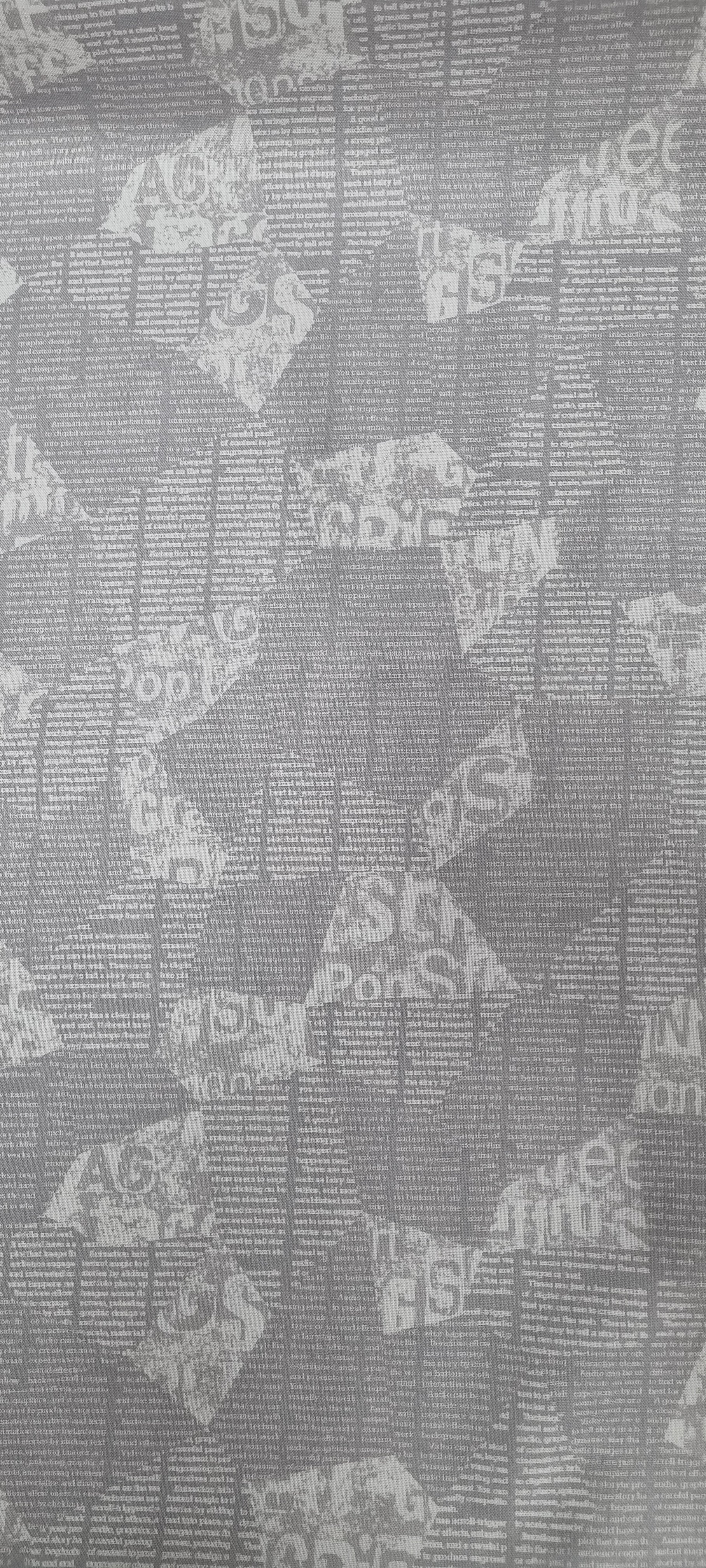 Urban News 108" Backing