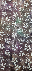 Batik - Cream Flower Multi