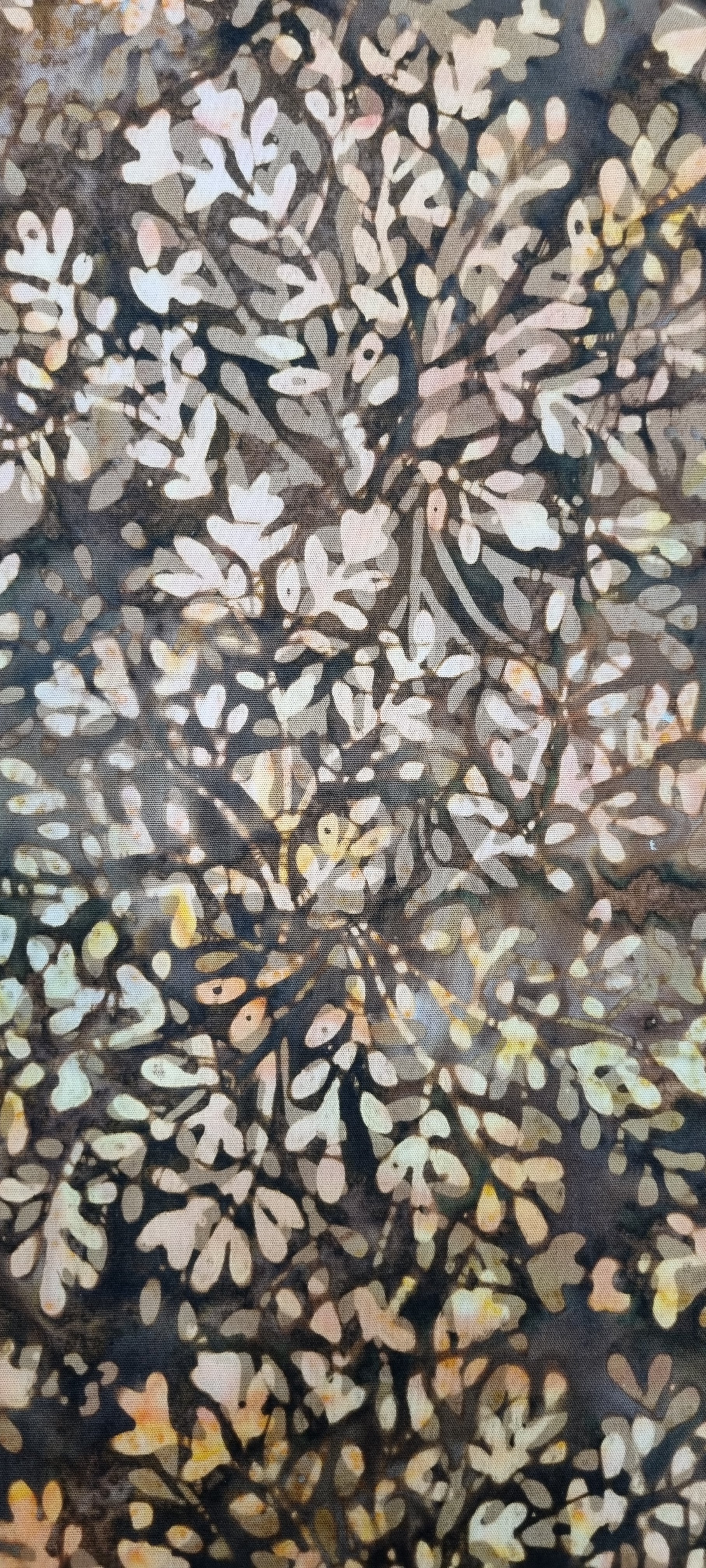 batik - Sm Leaves/Brown