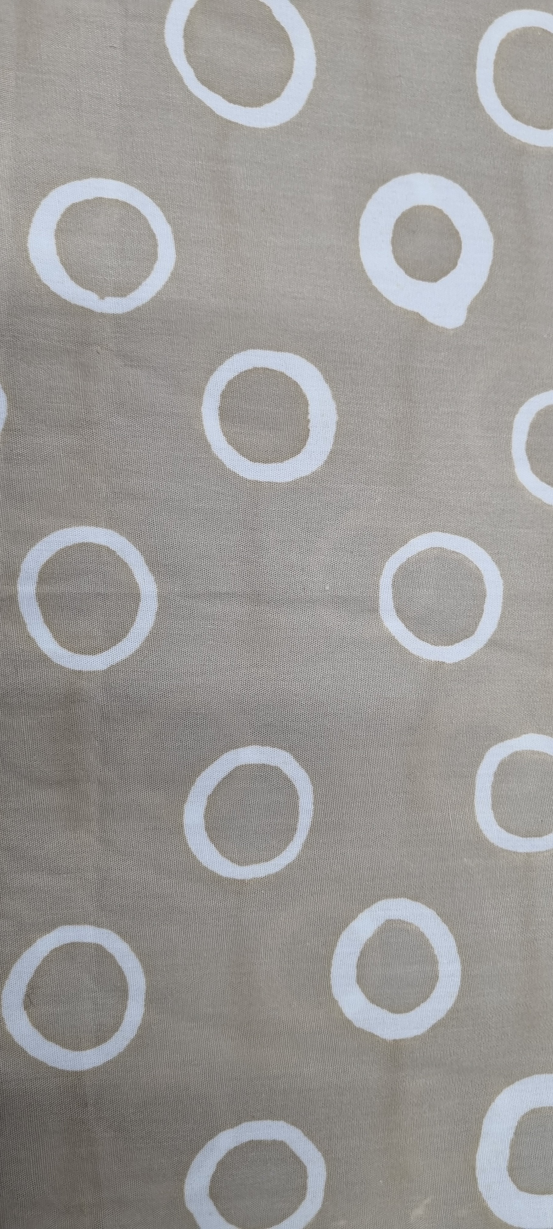 Batik - Taupe Circles