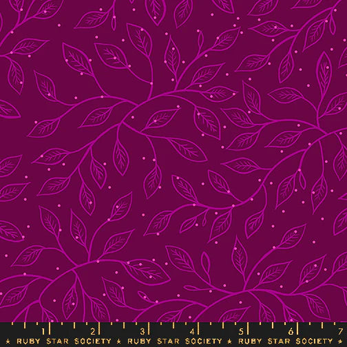 Glow Garden -Wandering Vine - Purple Velvet