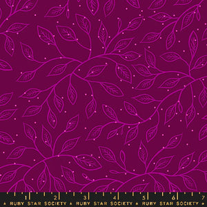Glow Garden -Wandering Vine - Purple Velvet