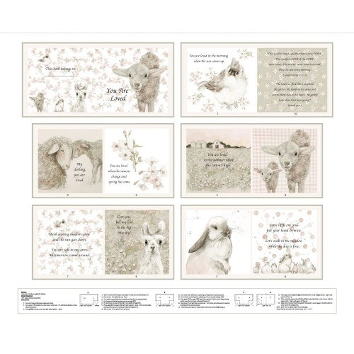 You are Loved Book panel