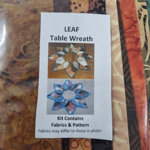Leaf Table Wreath Kit