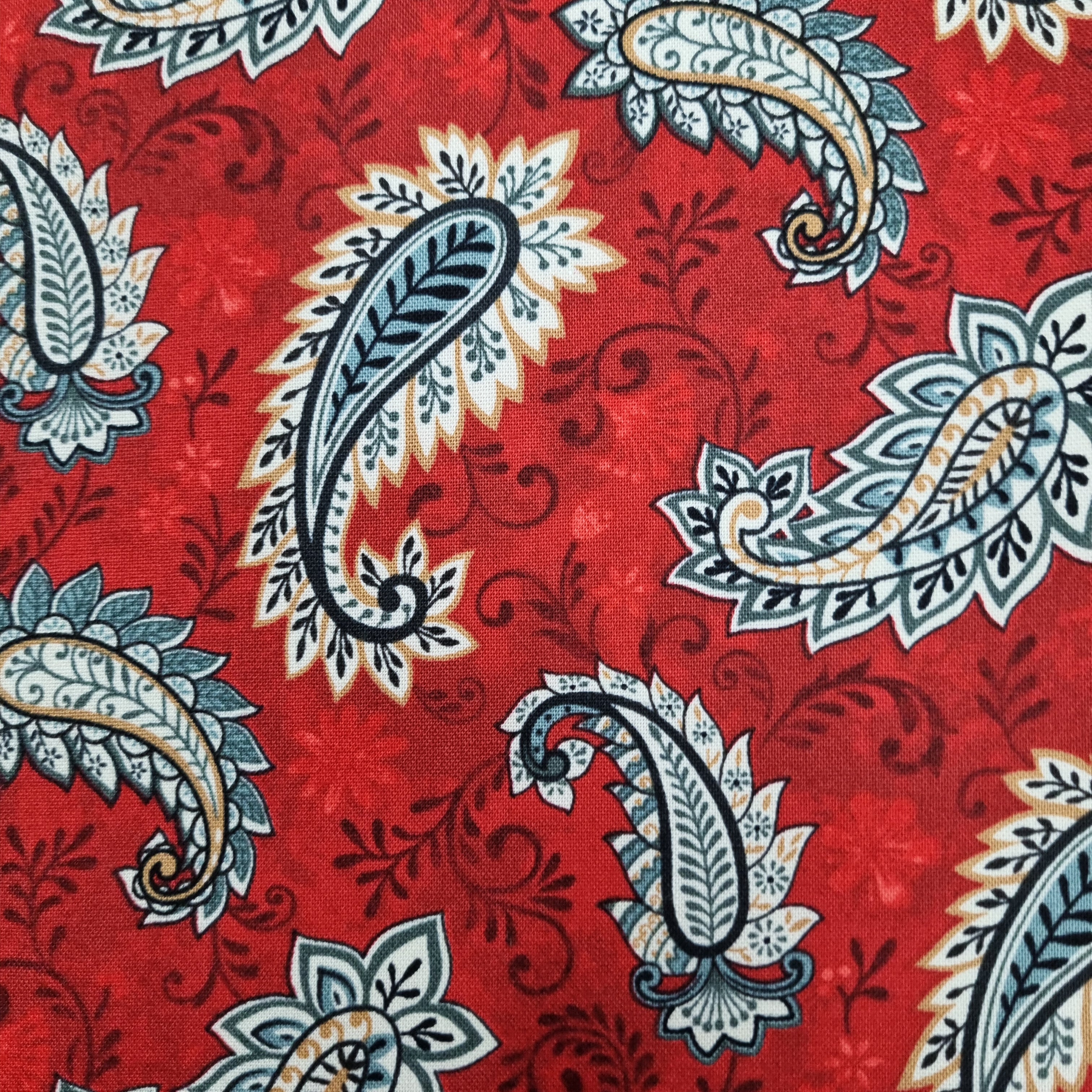 Paisley-Le Poulet -Red