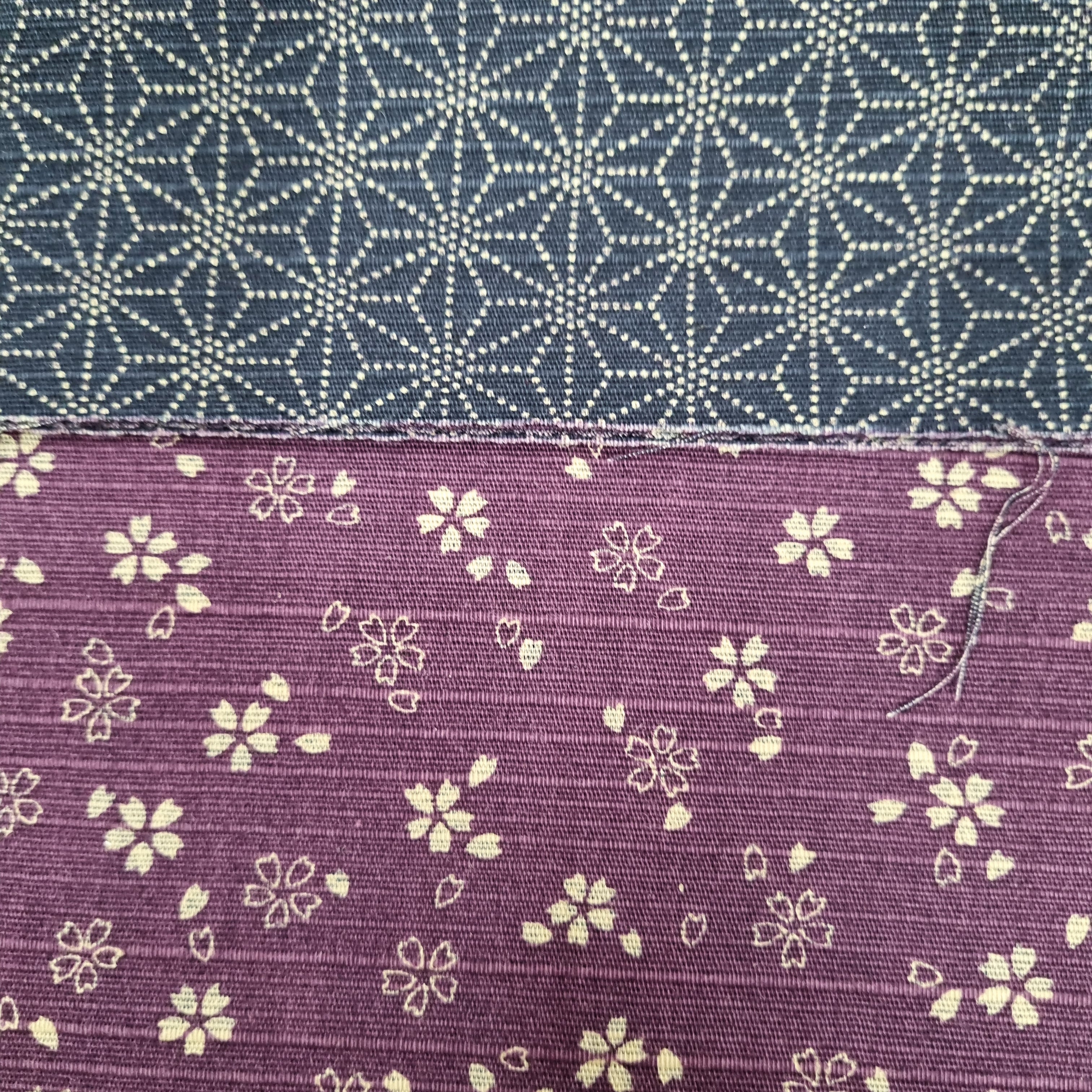 Sevenberry - Grape/Navy Flower