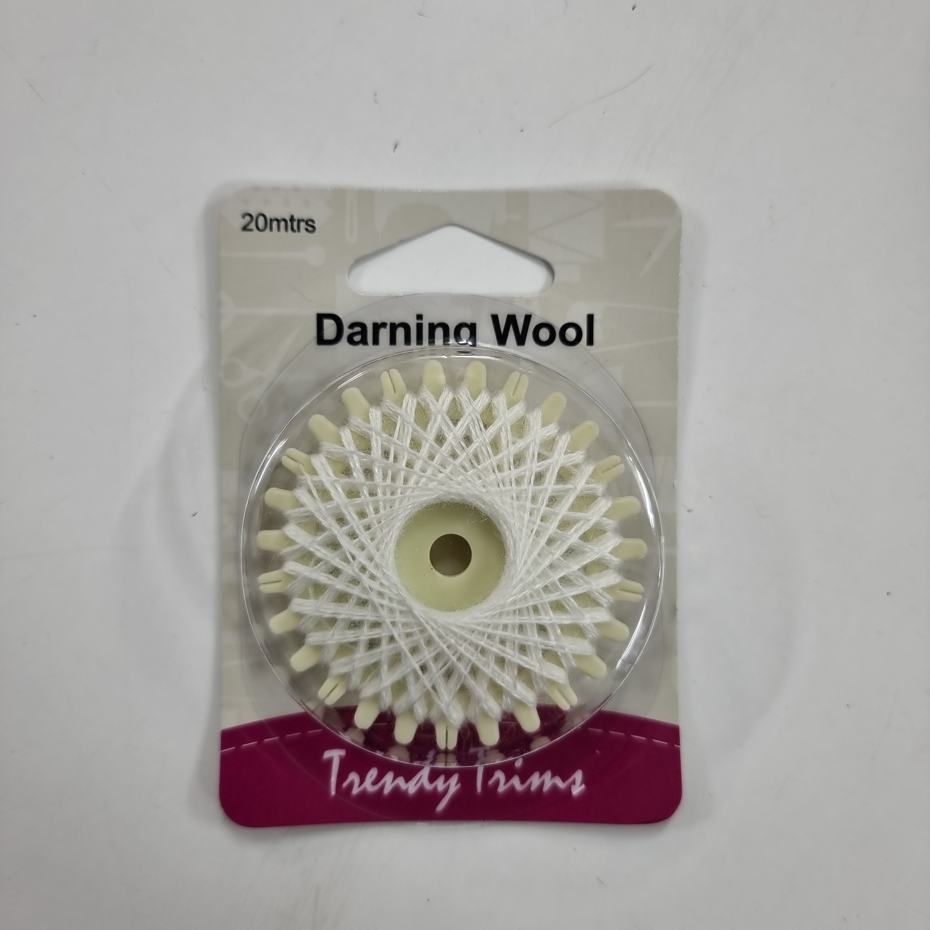 Darning Wool - White