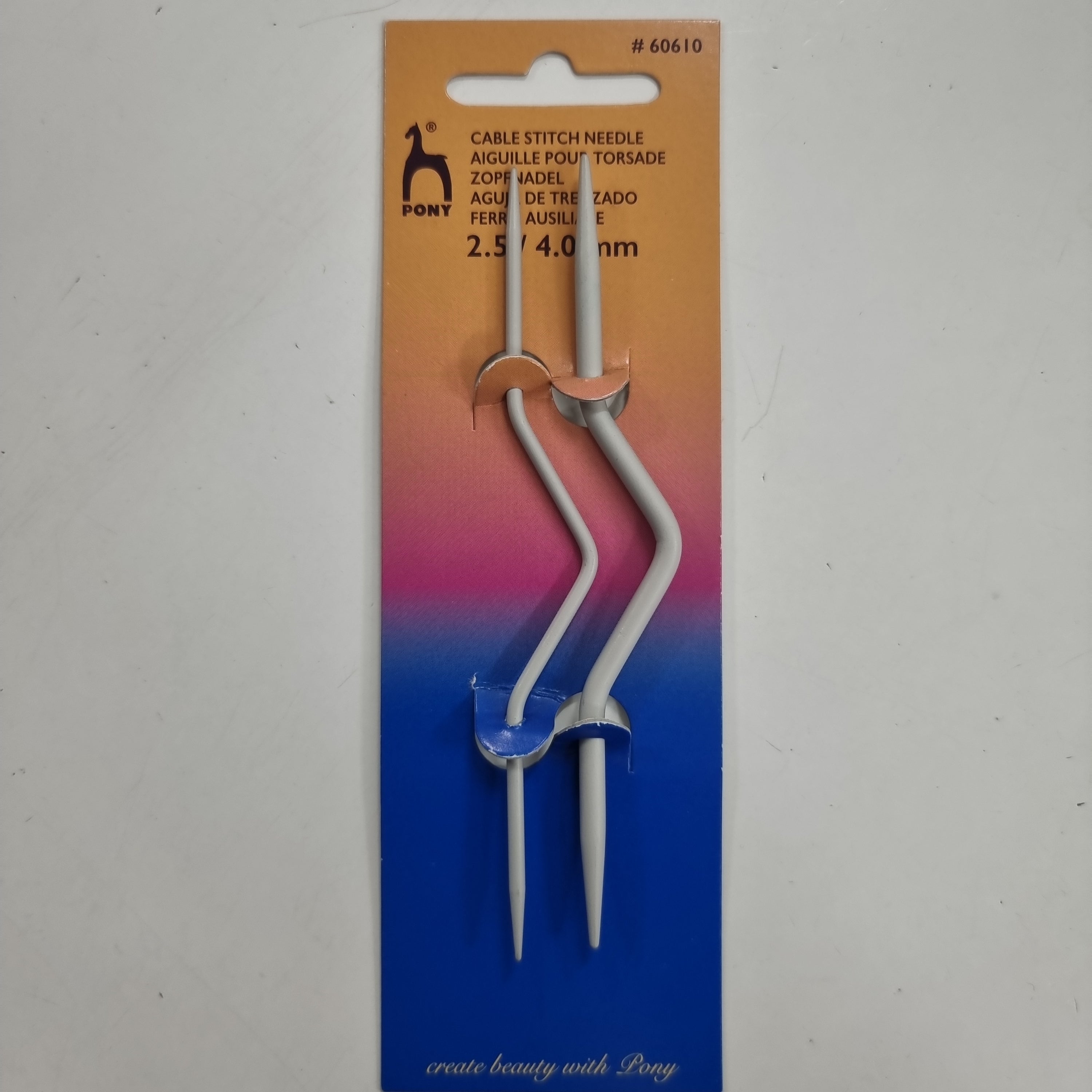 Pony Cable Needle 2.5-4.0mm