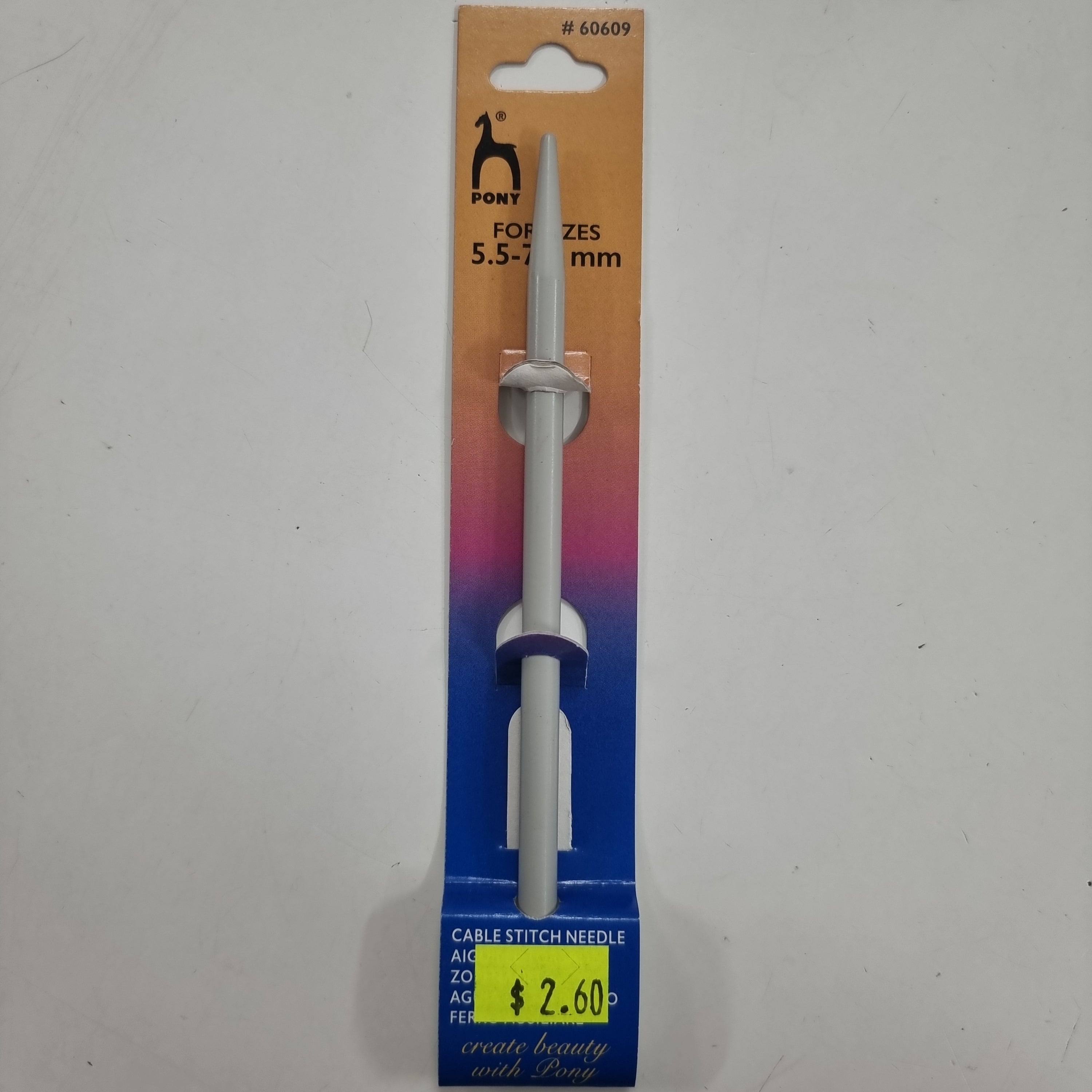 Pony Cable Needle 5.5-7.5mm