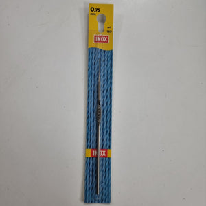 Inox Crochet Hook 0.75mm