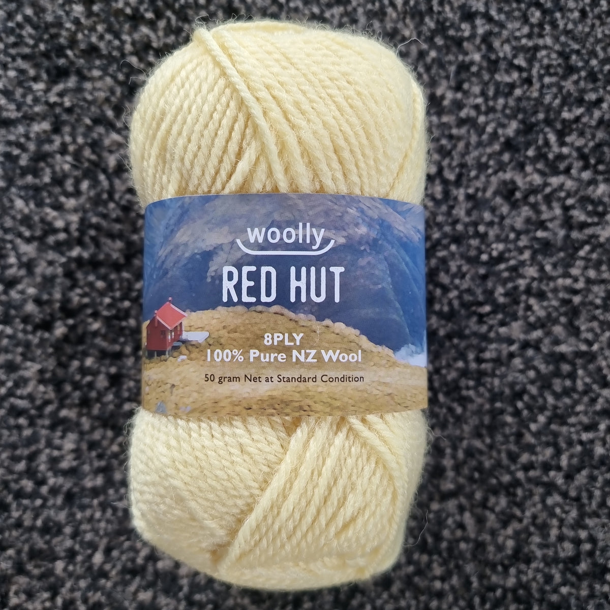 Red Hut 8ply Wool 32 Lemon – Aroha Quilts