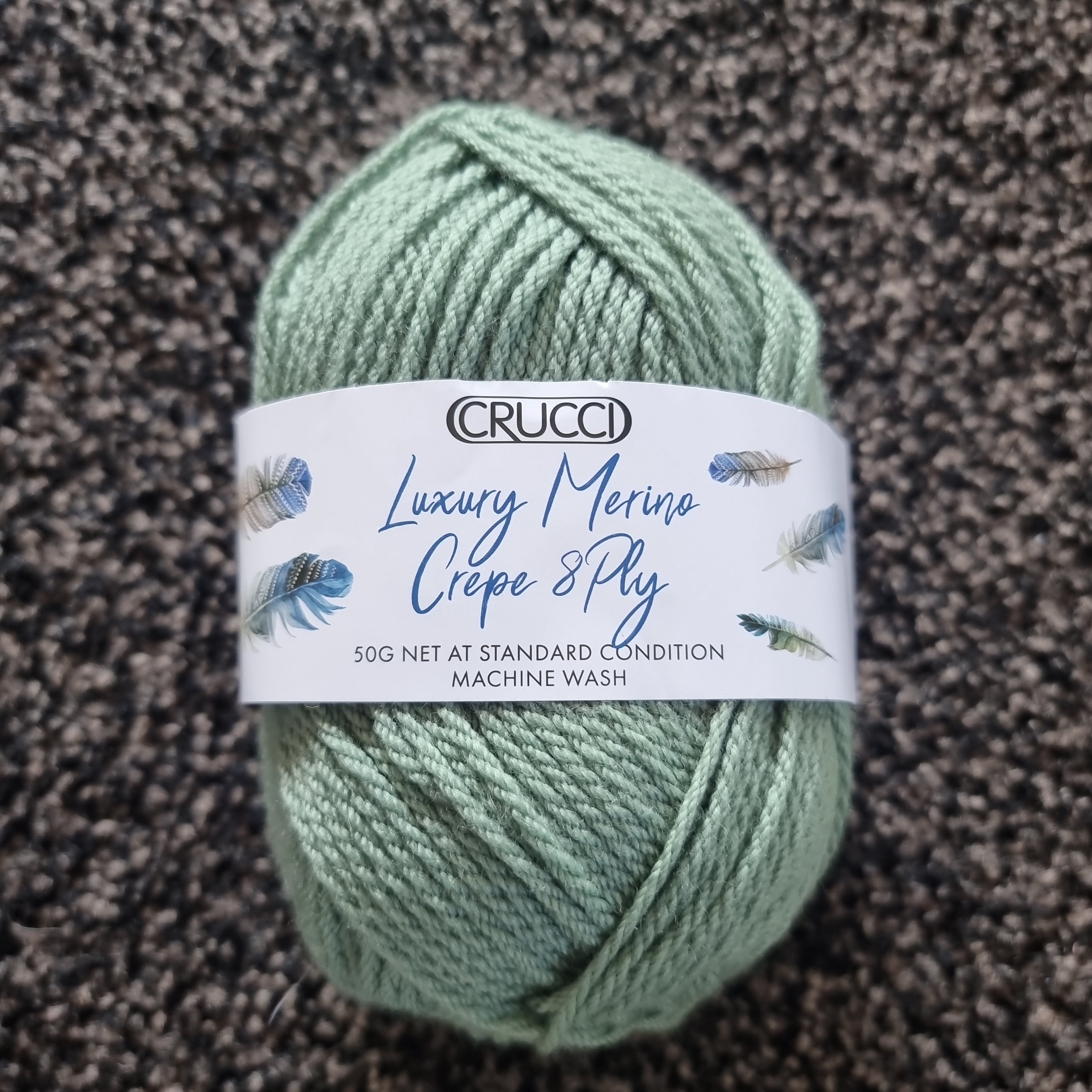 Crucci Luxury Merino Crepe DK Machine Wash 7 Wil