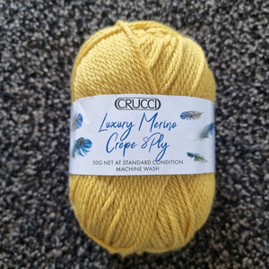 Crucci Luxury Merino Crepe DK Machine Wash 9 Mus